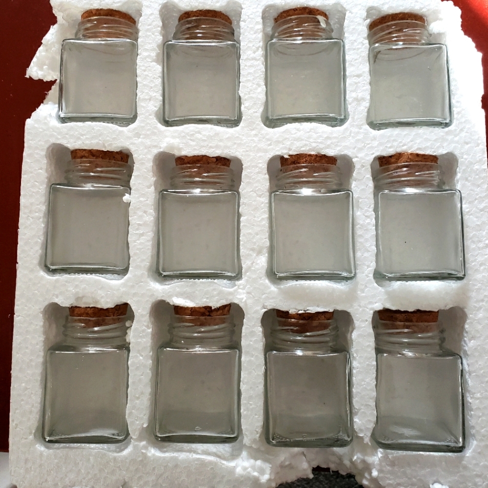 Glass jars